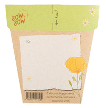 California Poppy Gift of Seeds