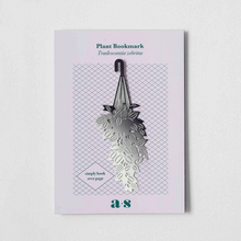 Plant Bookmark - Tradescantia Zebrina
