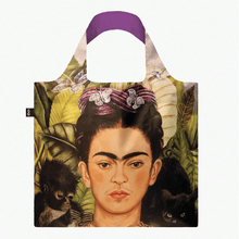 FRIDA KAHLO Self Portrait with Hummingbird Recycled Bag