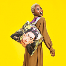 FRIDA KAHLO Self Portrait with Hummingbird Recycled Bag
