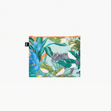 POMME CHAN Thai Floral & Wild Forest Recycled Zip Pockets - Set of 3