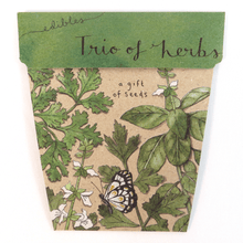Trio of Herbs - Gift of Seeds | Seeds | Plant Gifts | The Potted Garden
