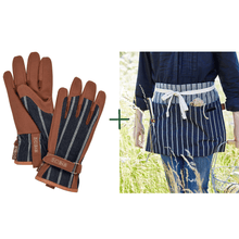 Garden Glove & Apron Christmas Gift Set for Her | Gift Pack | Plant Gifts | The Potted Garden