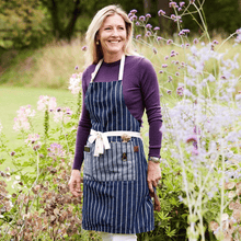 Sophie Conran - Full Gardener's Apron, Blue Ticking
