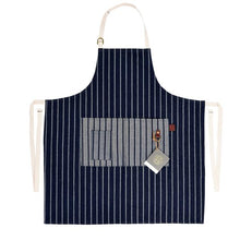 Sophie Conran - Full Gardener's Apron, Blue Ticking