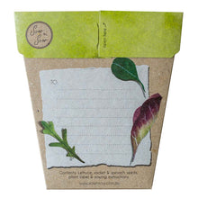 Leafy Greens - Gift of Seeds | Seeds | Plant Gifts | The Potted Garden