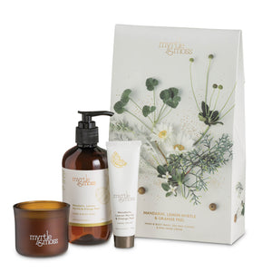 Myrtle & Moss - Mandarin, Lemon Myrtle & Orange Peel Gift Trio