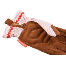 Women's Blush Stripe Gardening Gloves by Burgon & Ball