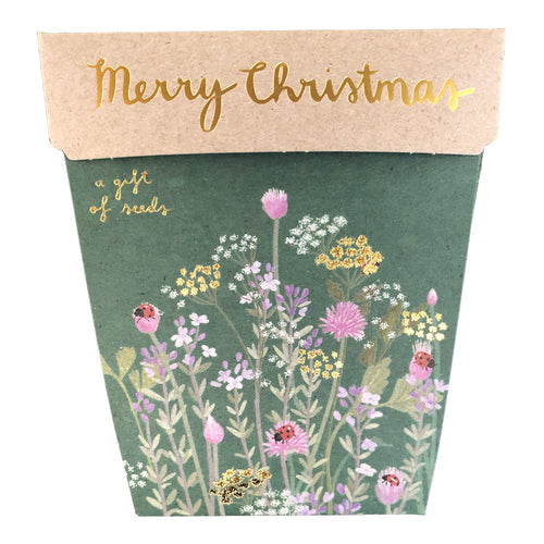 Christmas Herbs Card - Gift of Seeds