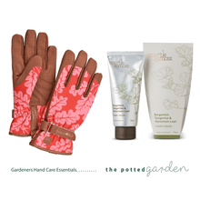 Gardeners Hand Care Essentials - Poppy Oak Leaf Gloves