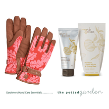 Gardeners Hand Care Essentials - Poppy Oak Leaf Gloves