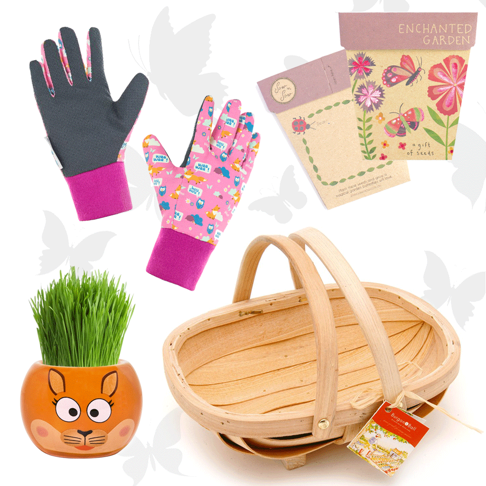 Kids Gardening Gift Set - Pink