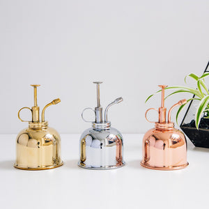 Nickel Plant Mister | Plant Mister | Plant Gifts | The Potted Garden