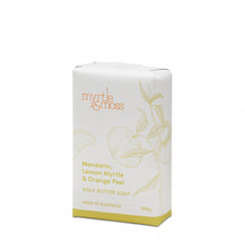 Myrtle & Moss Shea Soap - Mandarin, Lemon Myrtle & Orange Peel