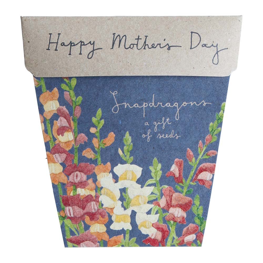 Snapdragons Mother’s Day Gift of Seeds - Gift Card
