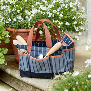 Blue Ticking Gardener's Tool Bag by Sophie Conran
