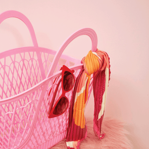 Sun Jellies Betty Basket Bubblegum Pink