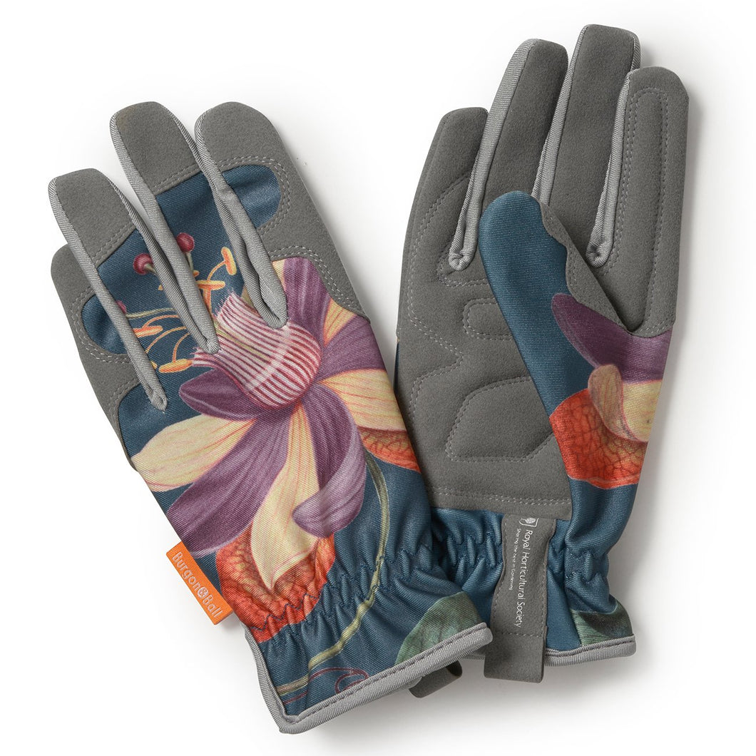 Passiflora Women's Gardening Gloves by Burgon & Ball | Gardening Gloves | Plant Gifts | The Potted Garden