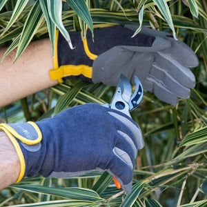 Burgon & Ball Gardening Gloves For Men, Slate Corduroy | Gardening Gloves | Plant Gifts | The Potted Garden