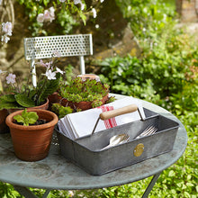 Sophie Conran - Galvanised Garden Tool Trug | Baskets & Trugs | Plant Gifts | The Potted Garden