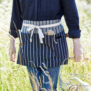 Sophie Conran - Gardener's Apron, Blue Ticking | Aprons | Plant Gifts | The Potted Garden