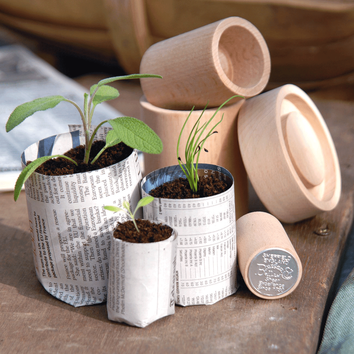 Eco Paper Pot Maker | Eco-Pots | The Potted Garden