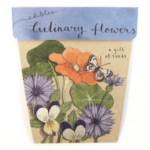Culinary Flowers - Gift of Seeds | Seeds | Plant Gifts | The Potted Garden