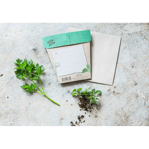 Garden Herbs Gift Card of Seeds