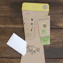 Sunflower Gift Card of Seeds